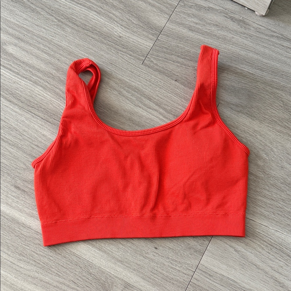 Fabletics Red Sports Bra